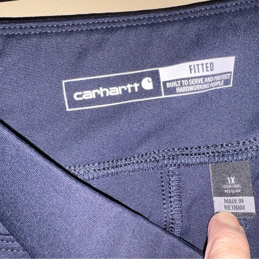 Carhartt Dark Blue Apparel with Logo - Picture 6 of 7